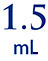 1.5ml