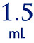 1.5ml