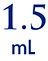 1.5ml